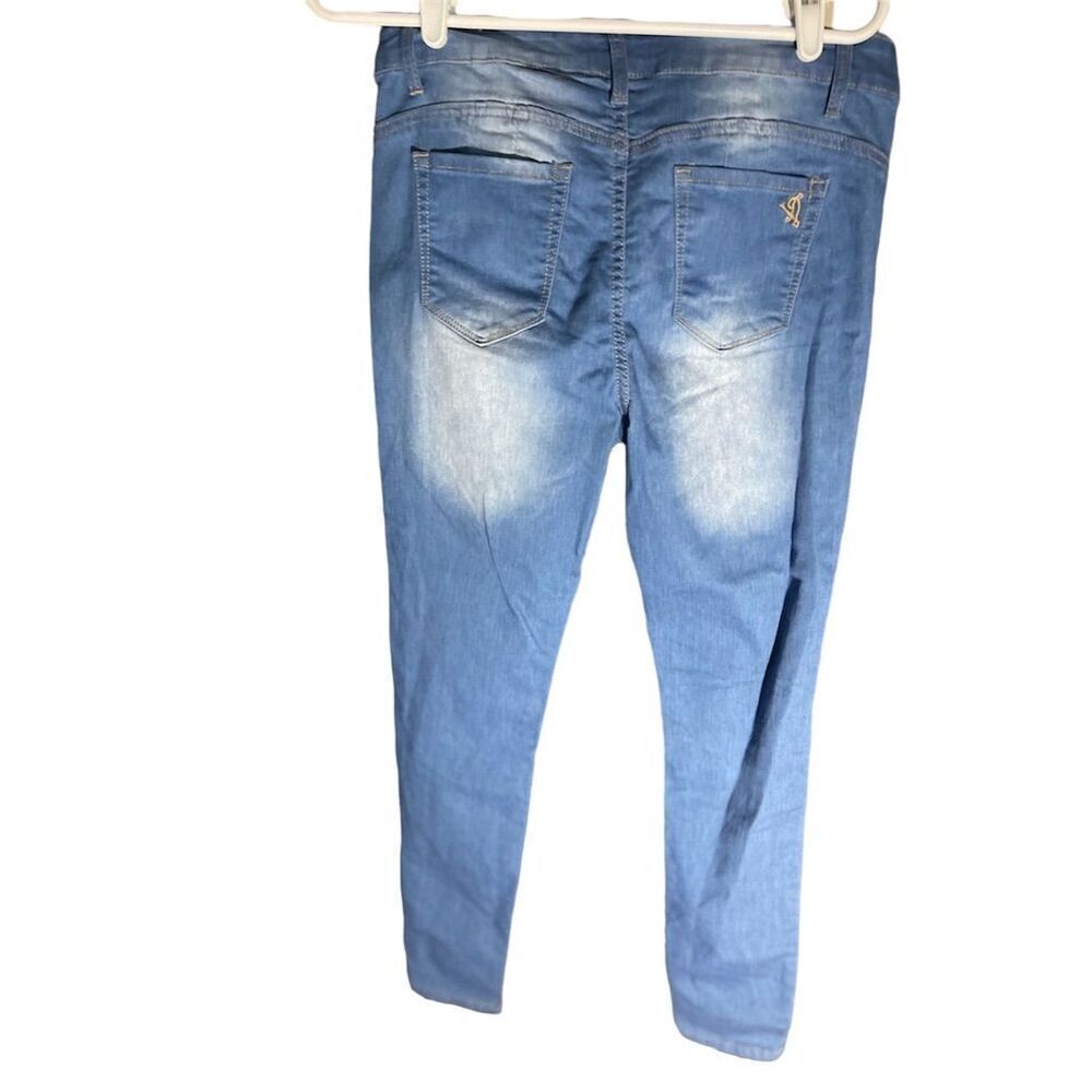 VIP Jeans Women's Size 8 Blue Stretch Skinny Jeans Medium Wash - Picture 2 of 4